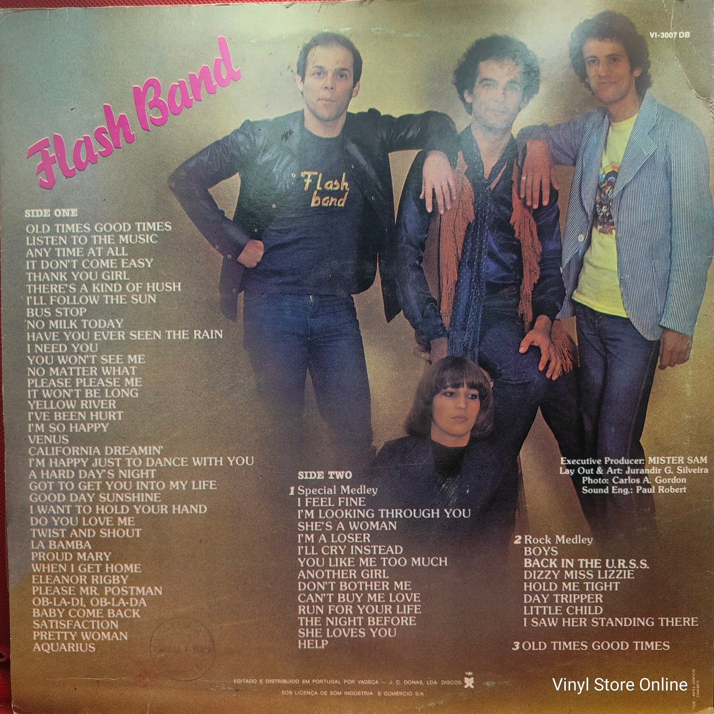 Flash Band  ‎– Old Times Good Times - Medley "Beatles & Hits Collection"