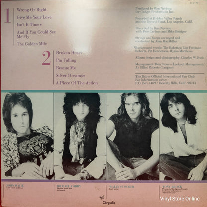 The Babys ‎– Broken Heart