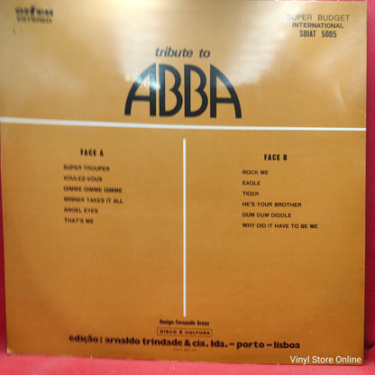 Unknown Artist ‎– Tribute To ABBA