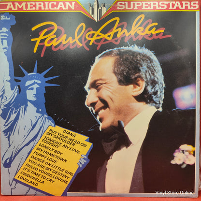 Paul Anka ‎– American Superstars