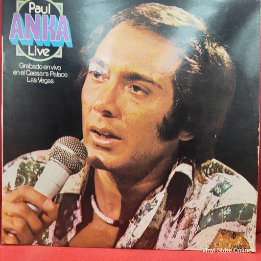Paul Anka ‎– Paul Anka Live