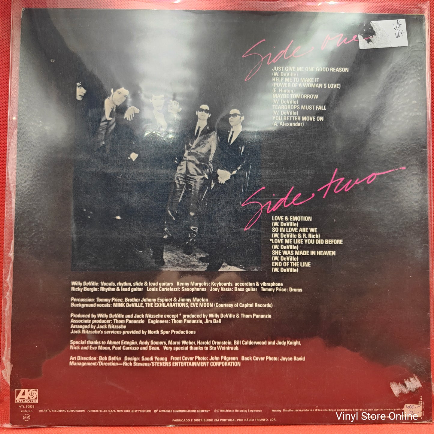 Mink DeVille ‎– Coup De Grâce