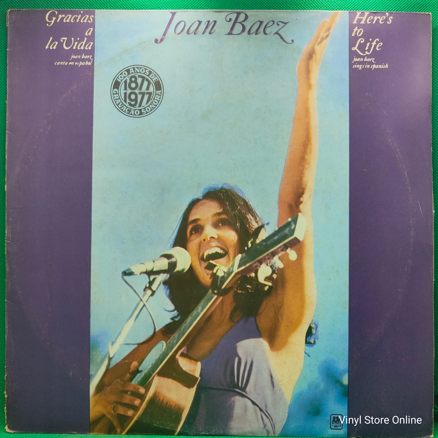 Joan Baez ‎– Gracias A La Vida / Here's To Life