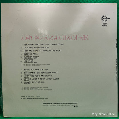 Joan Baez ‎– Hits/Greatest & Others