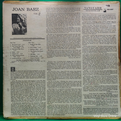 Joan Baez ‎– Joan Baez Vol. 2