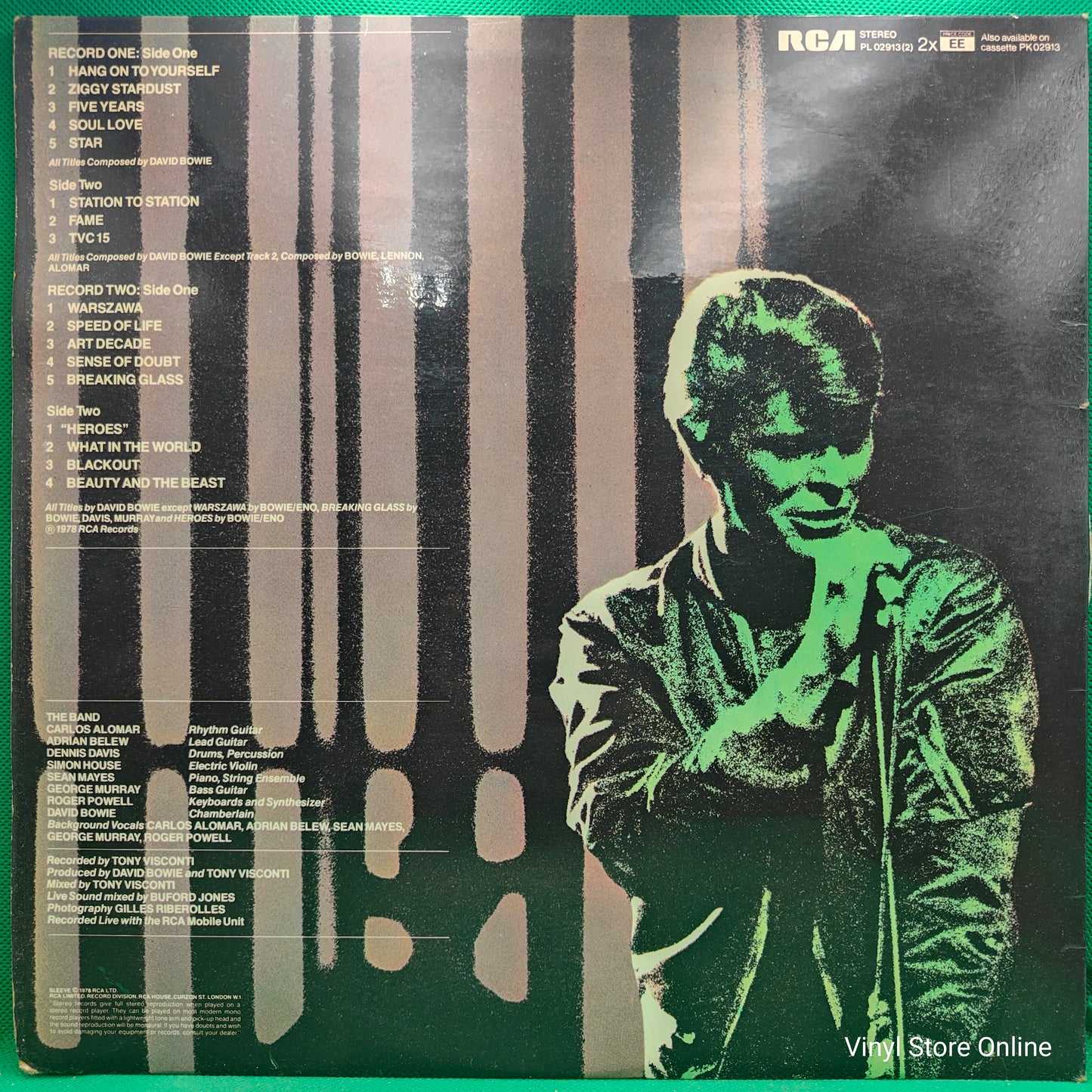 David Bowie ‎– Stage