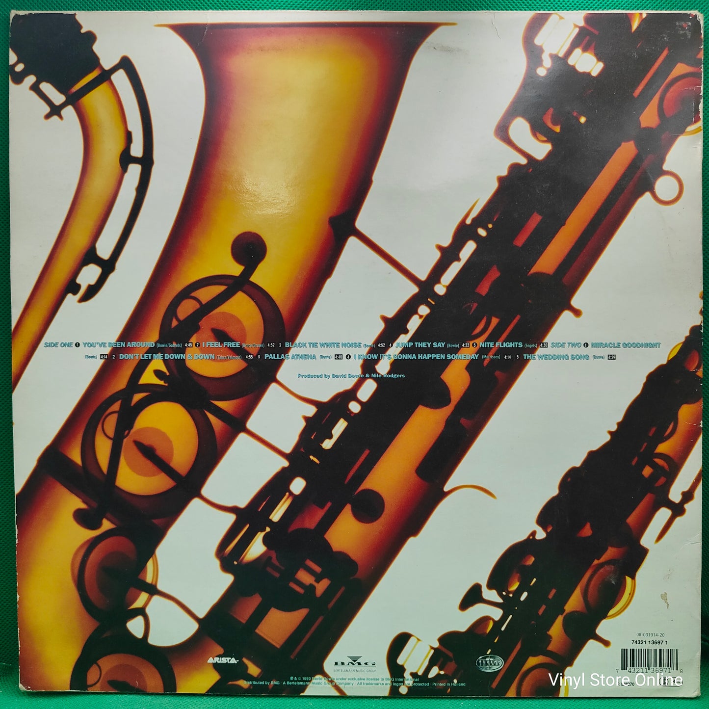 David Bowie ‎– Black Tie White Noise