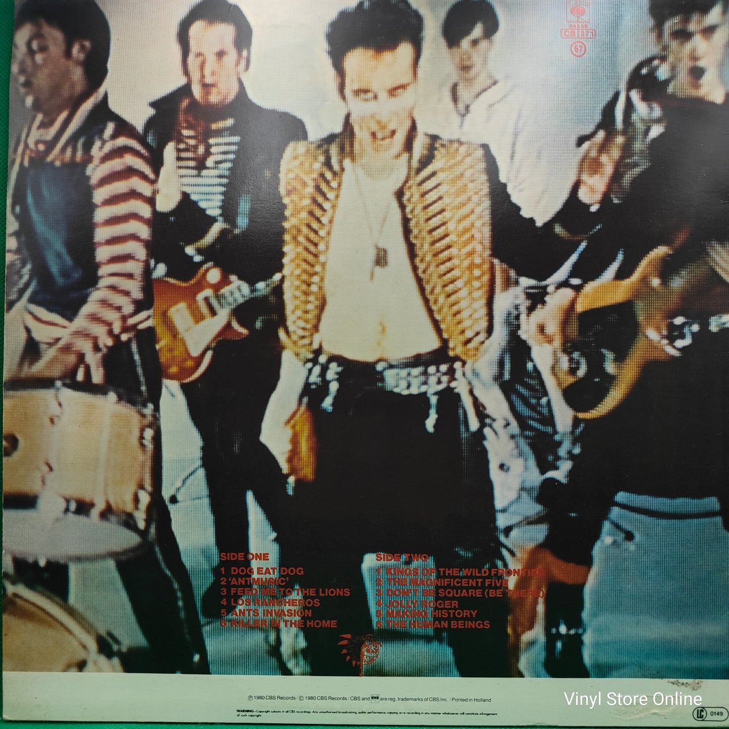 Adam And The Ants ‎– Kings Of The Wild Frontier