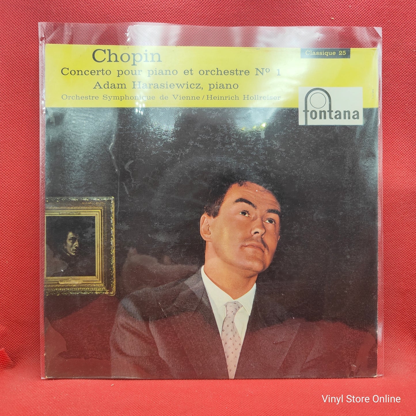 Chopin / Adam Harasiewicz,  ‎– Klavierkonzert Nr. 1 E-moll Op. 11