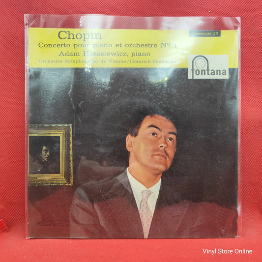 Chopin / Adam Harasiewicz,  ‎– Klavierkonzert Nr. 1 E-moll Op. 11