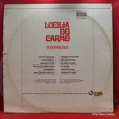 Lucília Do Carmo ‎– Recordações