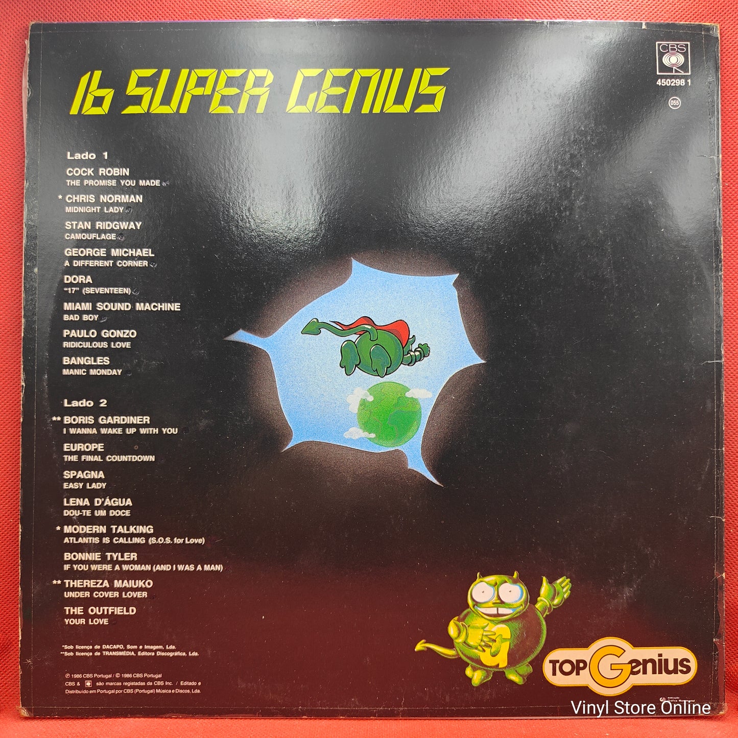 Various ‎– Top Genius - 16 Super Genius