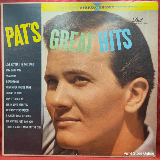 Pat Boone ‎– Pat's Great Hits
