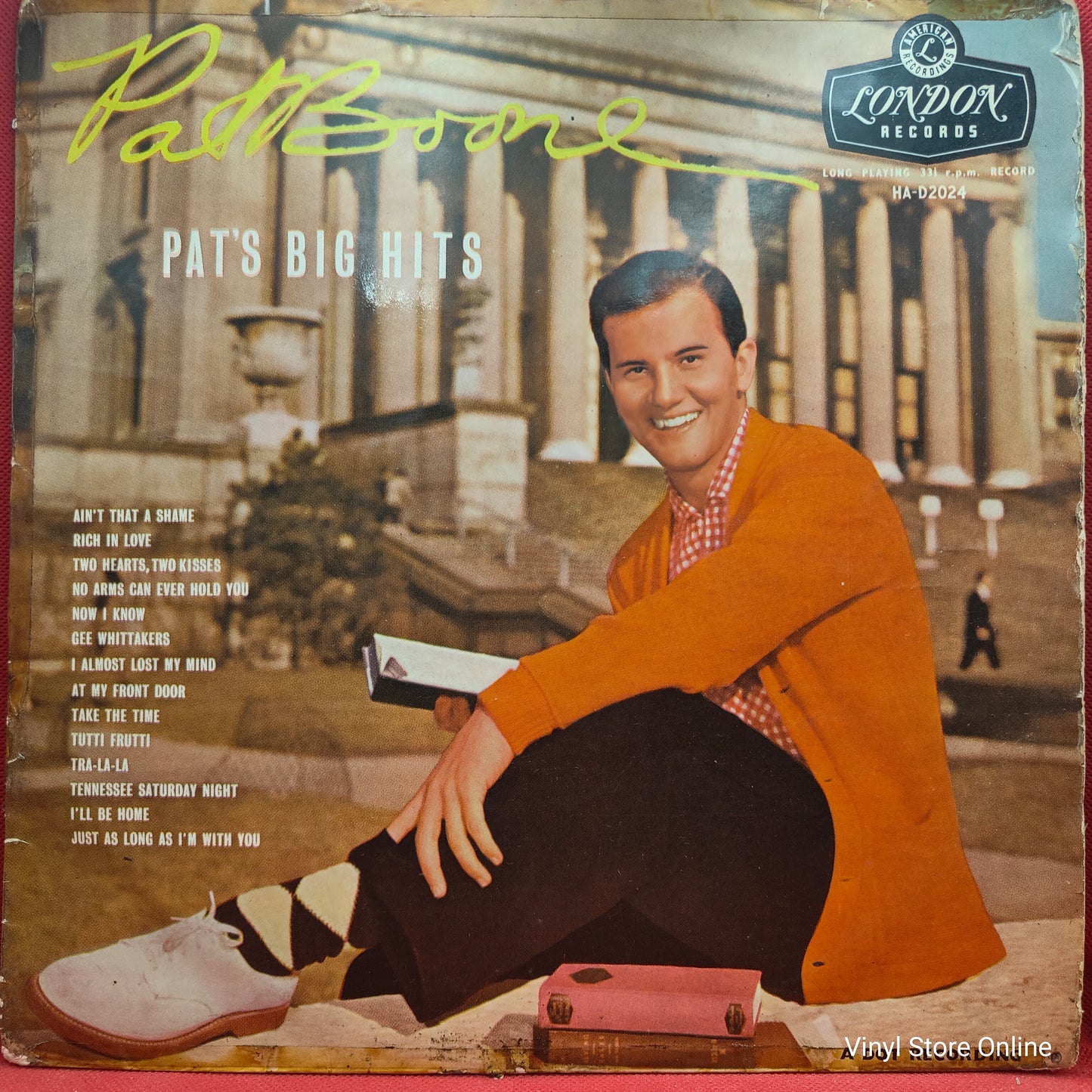 Pat Boone ‎– Pat's Big Hits