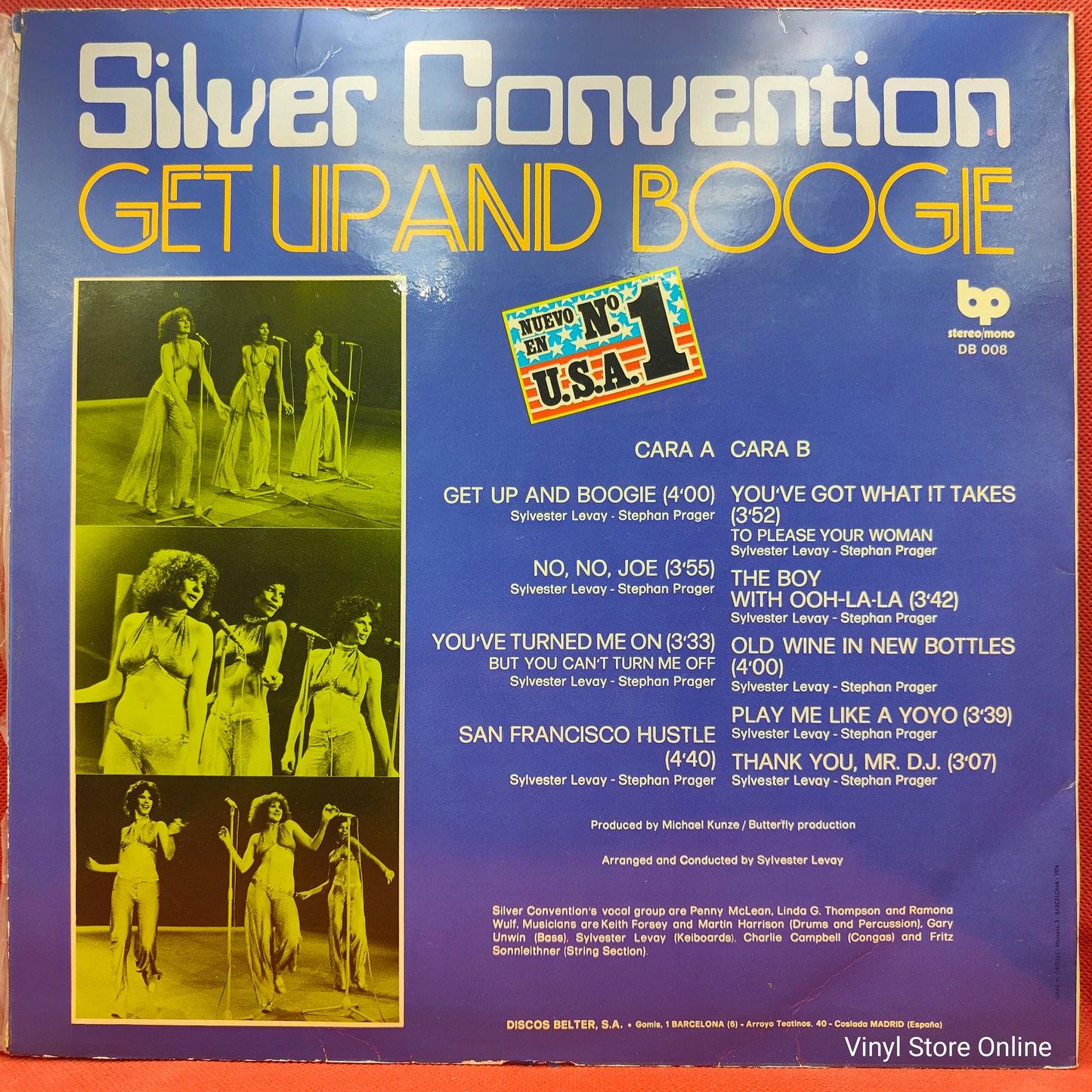 Silver Convention ‎– Get Up And Boogie