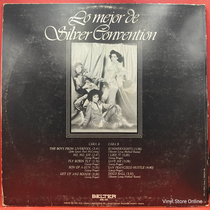 Silver Convention ‎– Lo Mejor De Silver Convention