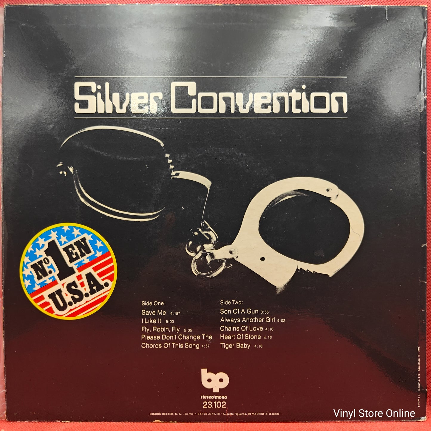 Silver Convention ‎– Fly, Robin, Fly