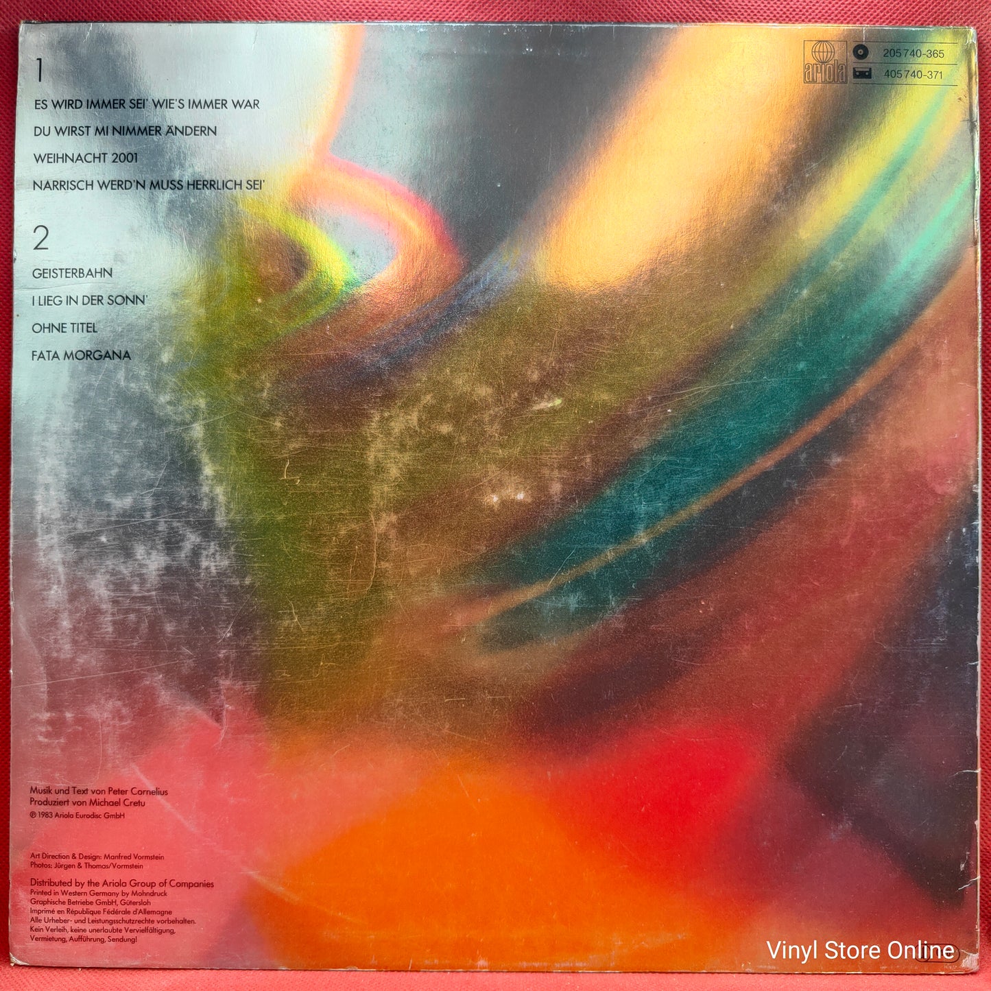 Peter Cornelius ‎– Fata Morgana