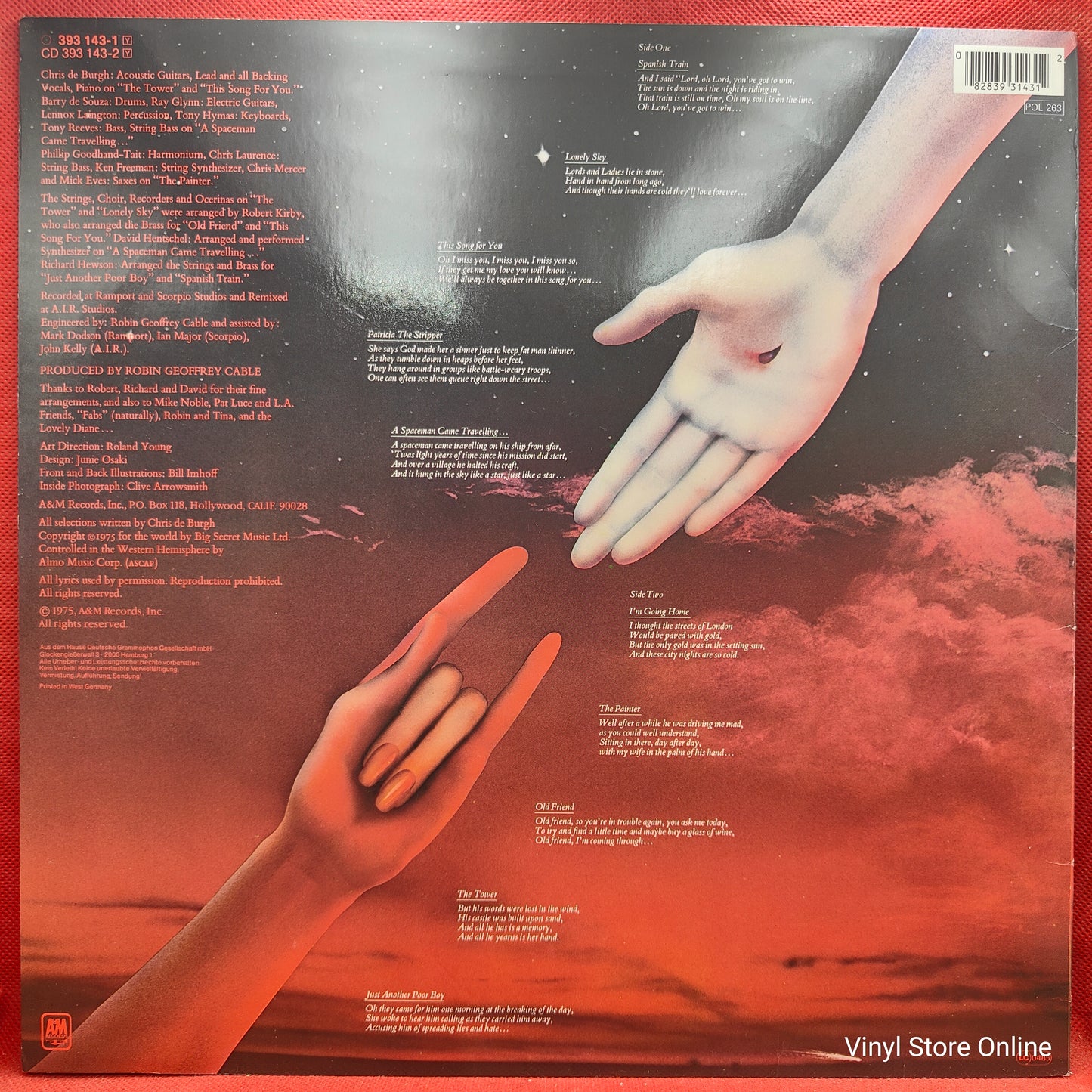 Chris de Burgh ‎– Spanish Train And Other Stories