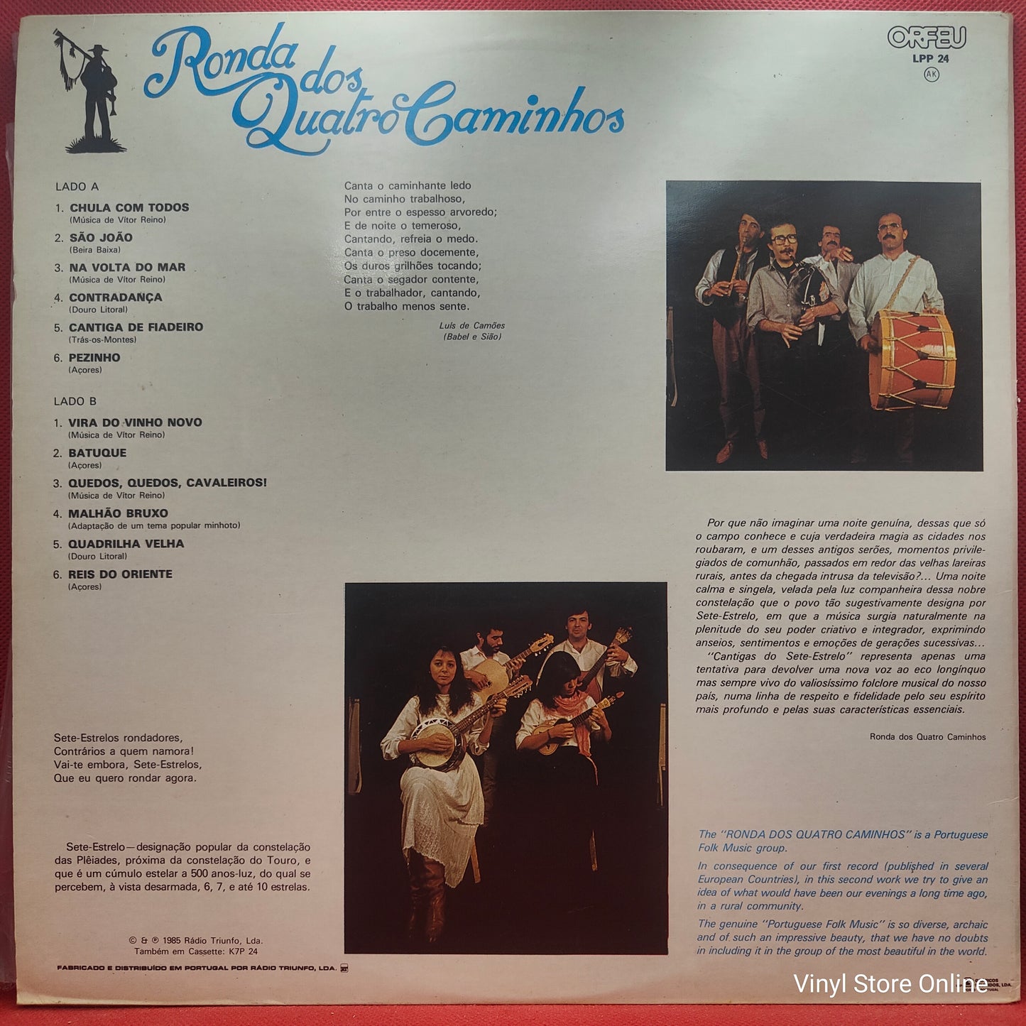 Ronda Dos Quatro Caminhos ‎– Cantigas do Sete-Estrelo