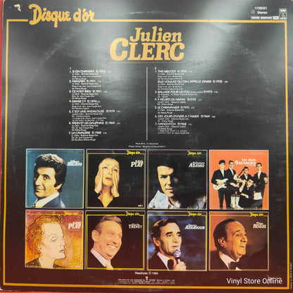 Julien Clerc ‎– Disque D'or