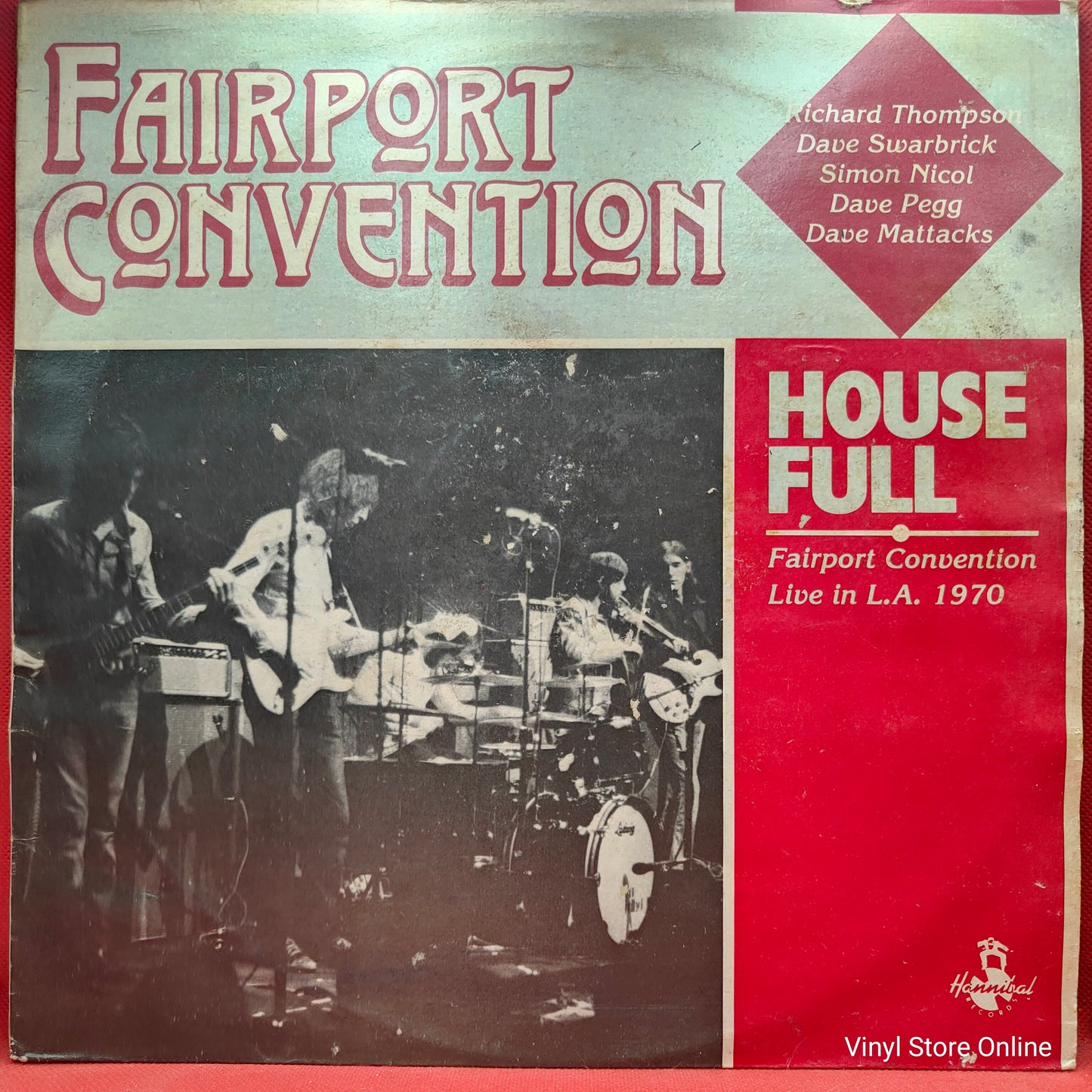 Fairport Convention ‎– House Full - Fairport Convention Live In L.A. 1970