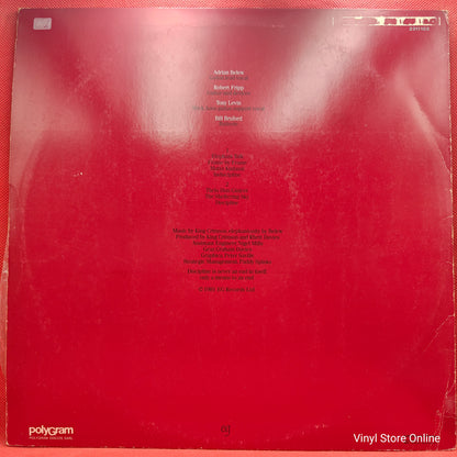 King Crimson ‎– Discipline