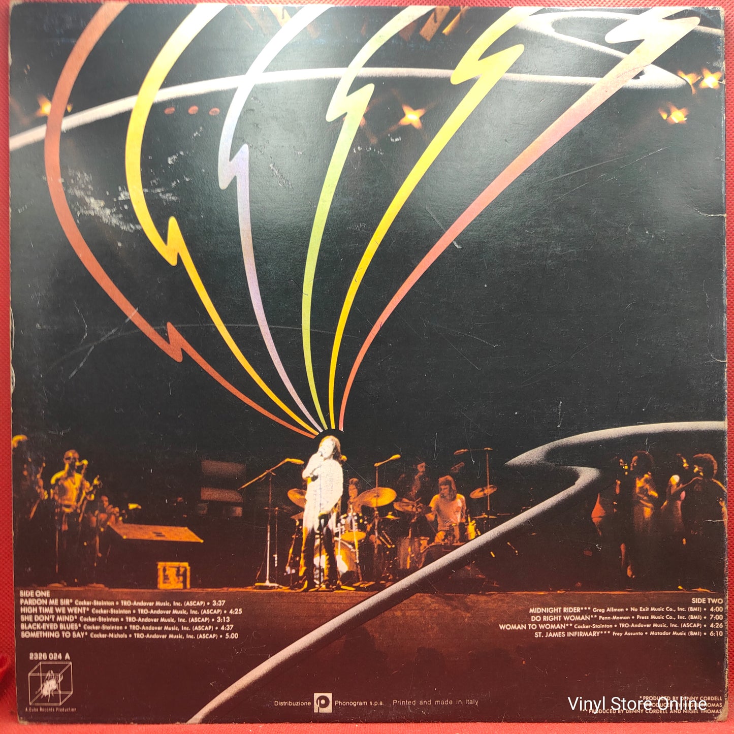 Joe Cocker ‎– Something To Say