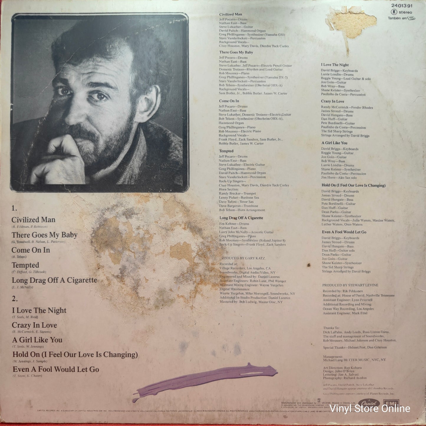 Joe Cocker ‎– Civilized Man