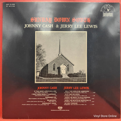 Johnny Cash & Jerry Lee Lewis ‎– Sunday Down South