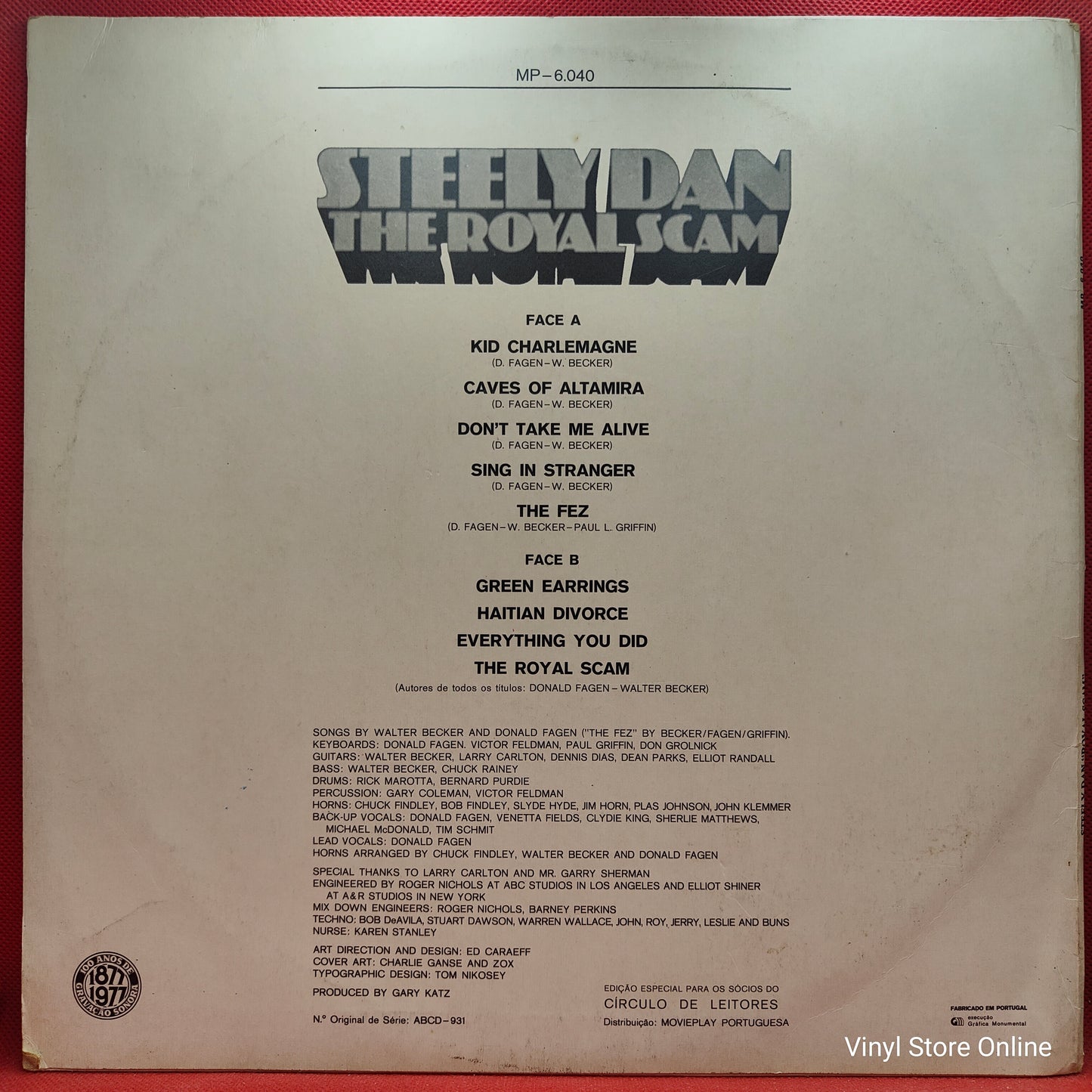 Steely Dan ‎– The Royal Scam