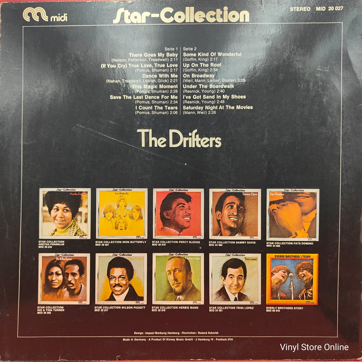 The Drifters ‎– Star Collection
