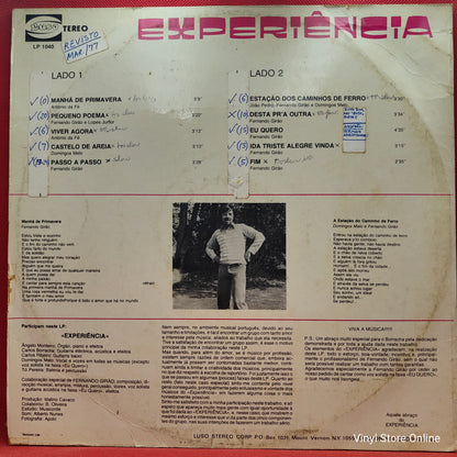 Experiência ‎– Passo A Passo