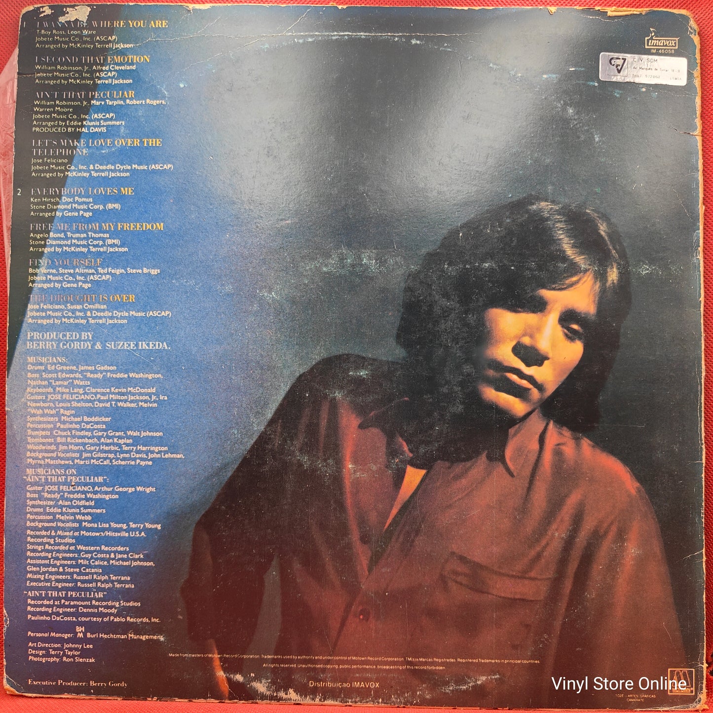 Jose Feliciano ‎– Jose Feliciano