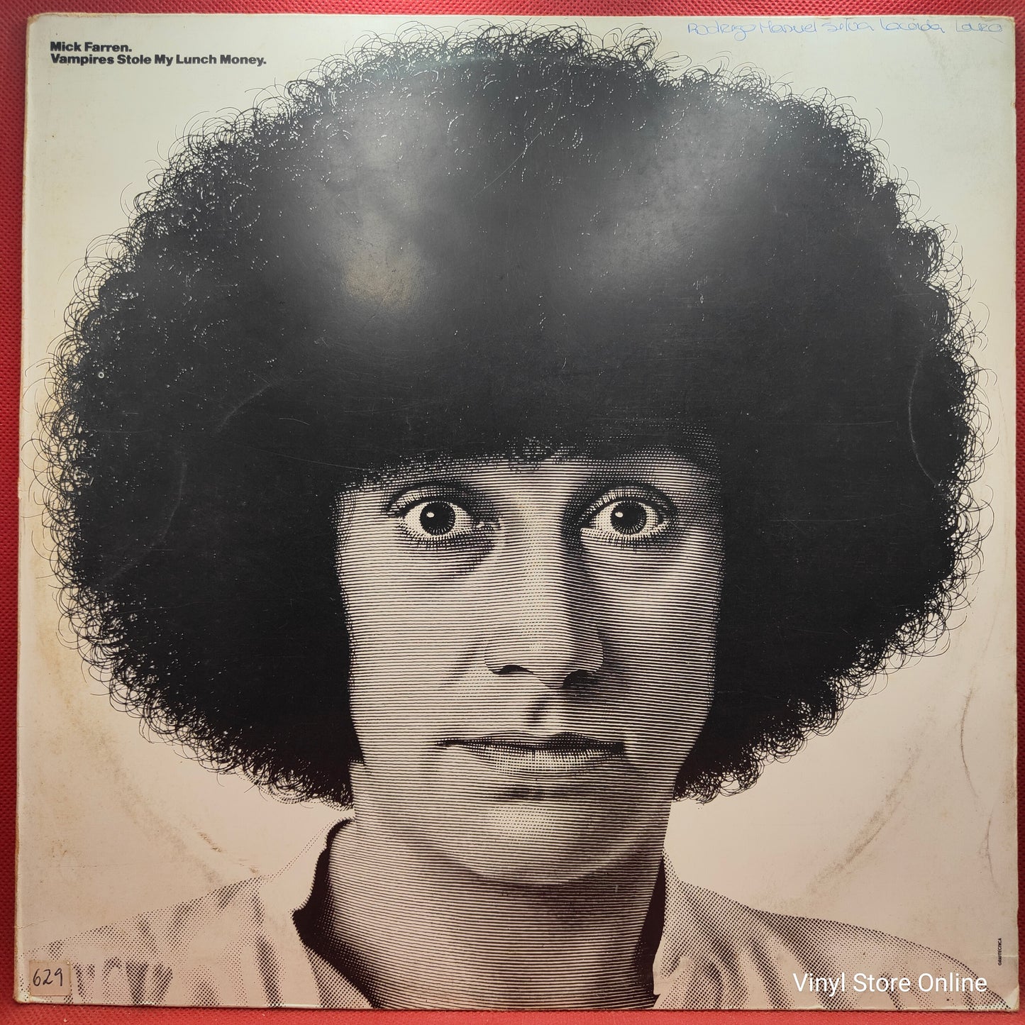 Mick Farren ‎– Vampires Stole My Lunch Money