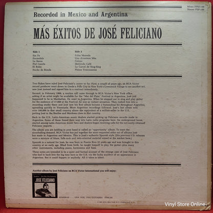 José Feliciano ‎– Más Éxitos De José Feliciano