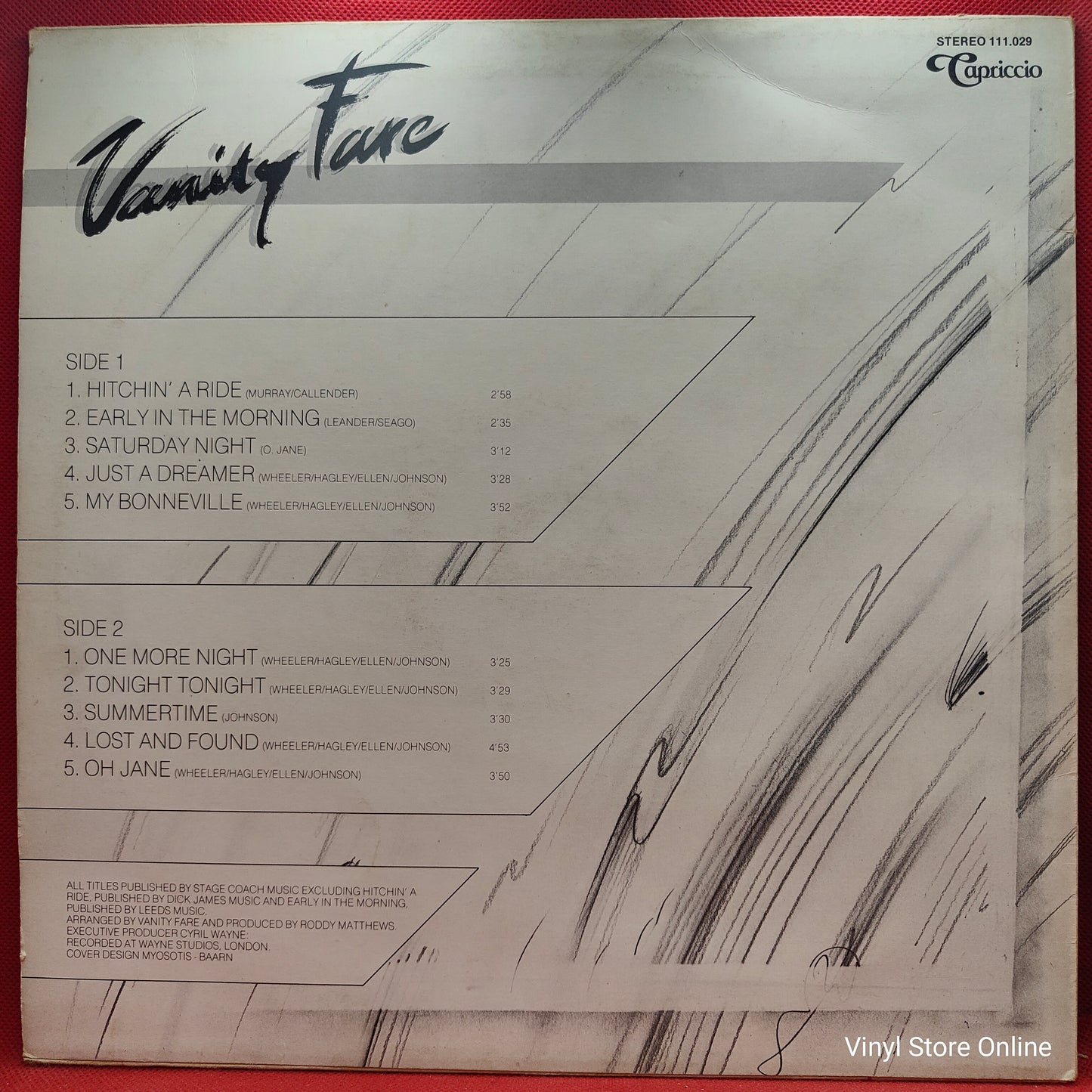 Vanity Fare ‎– Vanity Fare