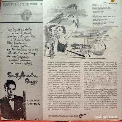 Lucho Gatica ‎– South American Songs
