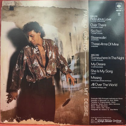 Paulo Gonzo ‎– My Desire