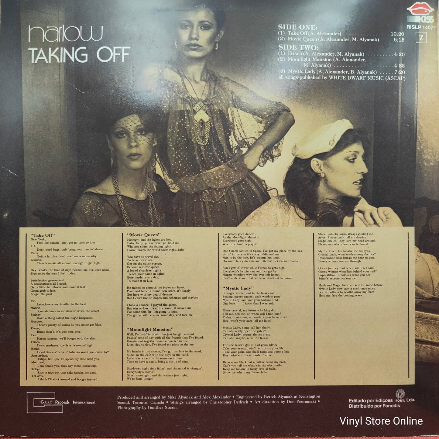 Harlow ‎– Taking Off