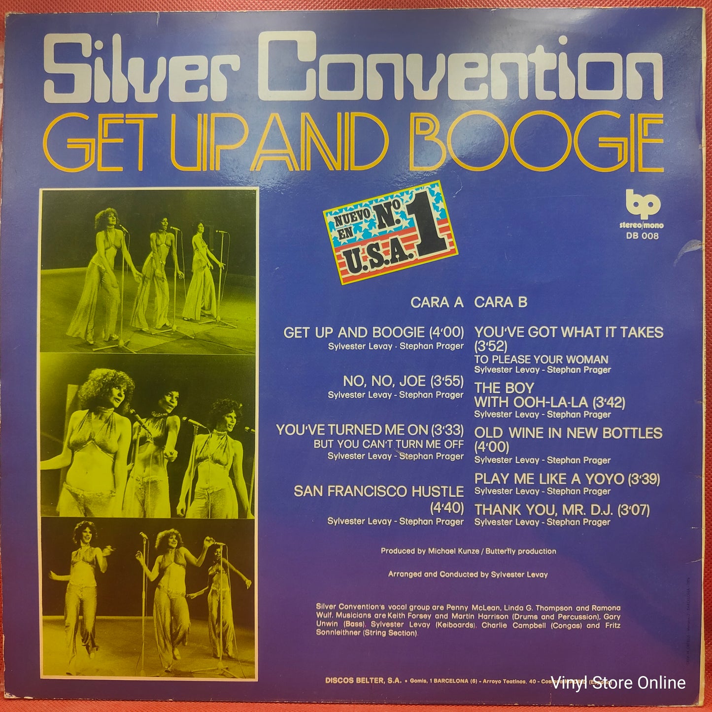 Silver Convention ‎– Get Up And Boogie