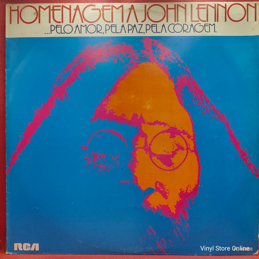 Various ‎– Homenagem A John Lennon – ...Pelo Amor, Pela Paz, Pela Coragem.