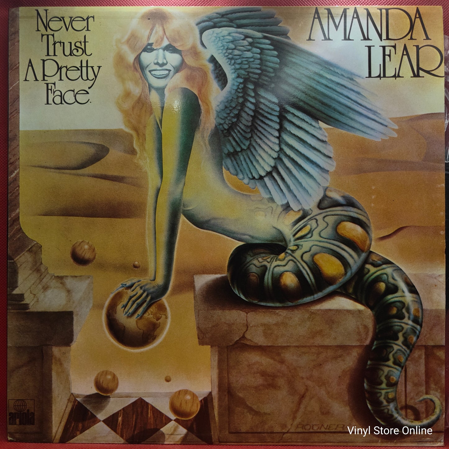 Amanda Lear ‎– Never Trust A Pretty Face