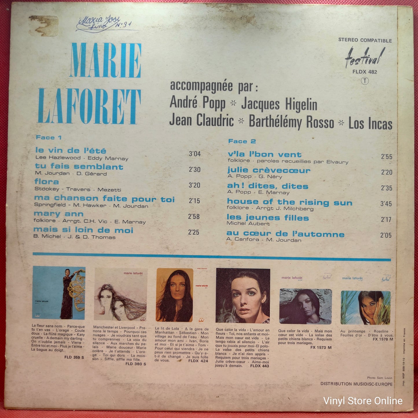 Marie Laforêt ‎– Vol. 6