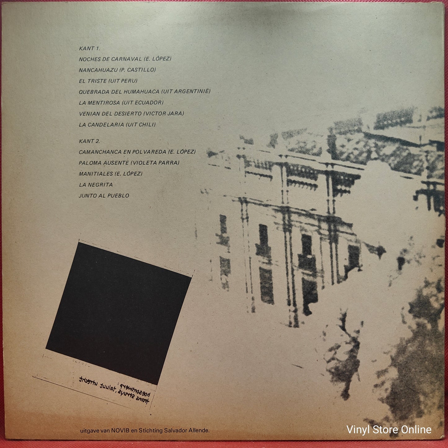 Lautaro ‎– Cantos De Amor Y Resistencia