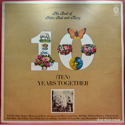 Peter, Paul And Mary ‎– The Best Of Peter, Paul And Mary ((Ten) Years Together)
