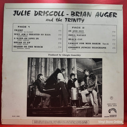 Julie Driscoll Brian Auger And The Trinity ‎– Julie Driscoll Brian Auger And The Trinity