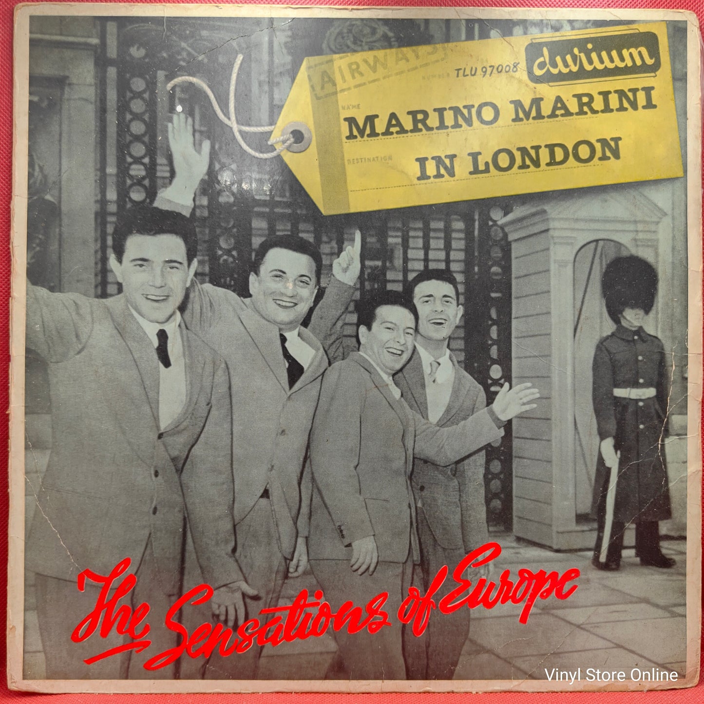 Marino Marini Ed Il Suo Quartetto ‎– Marino Marini In London
