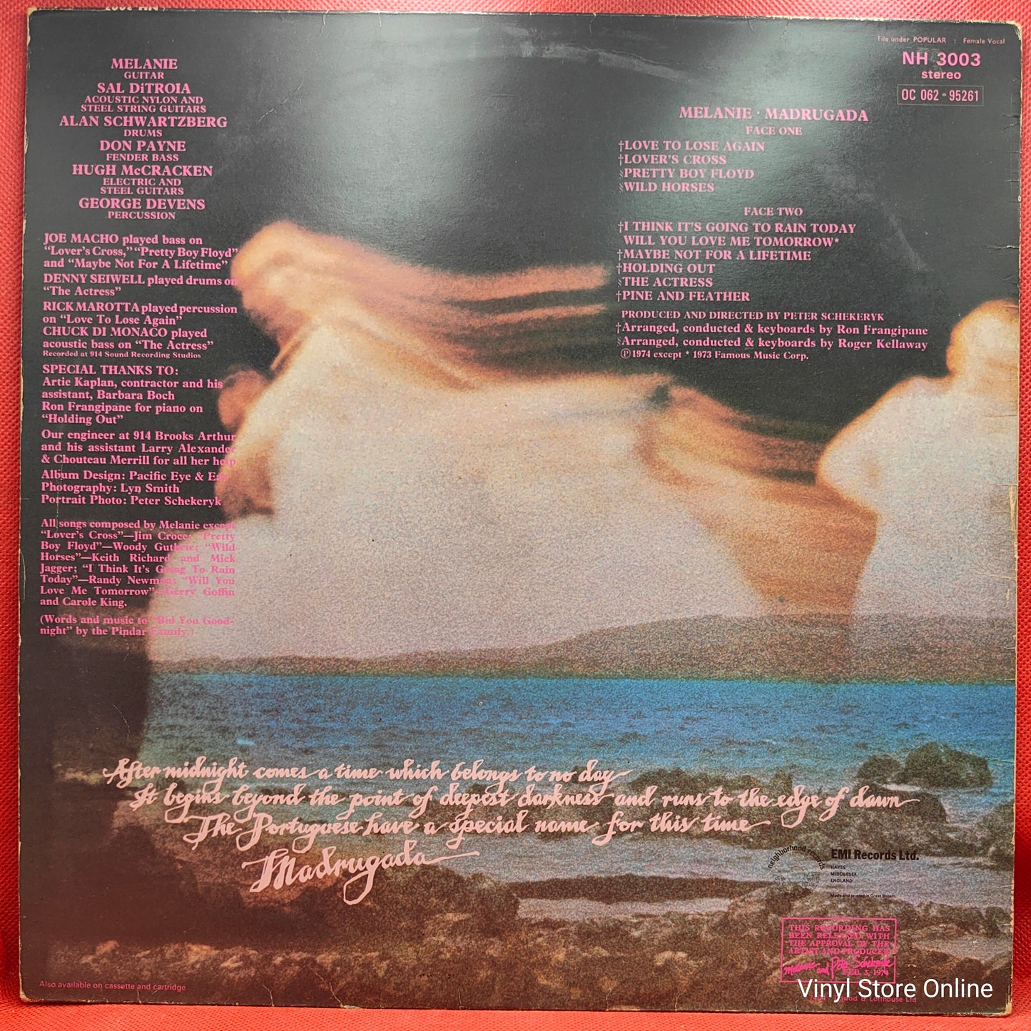 Melanie ‎– Madrugada