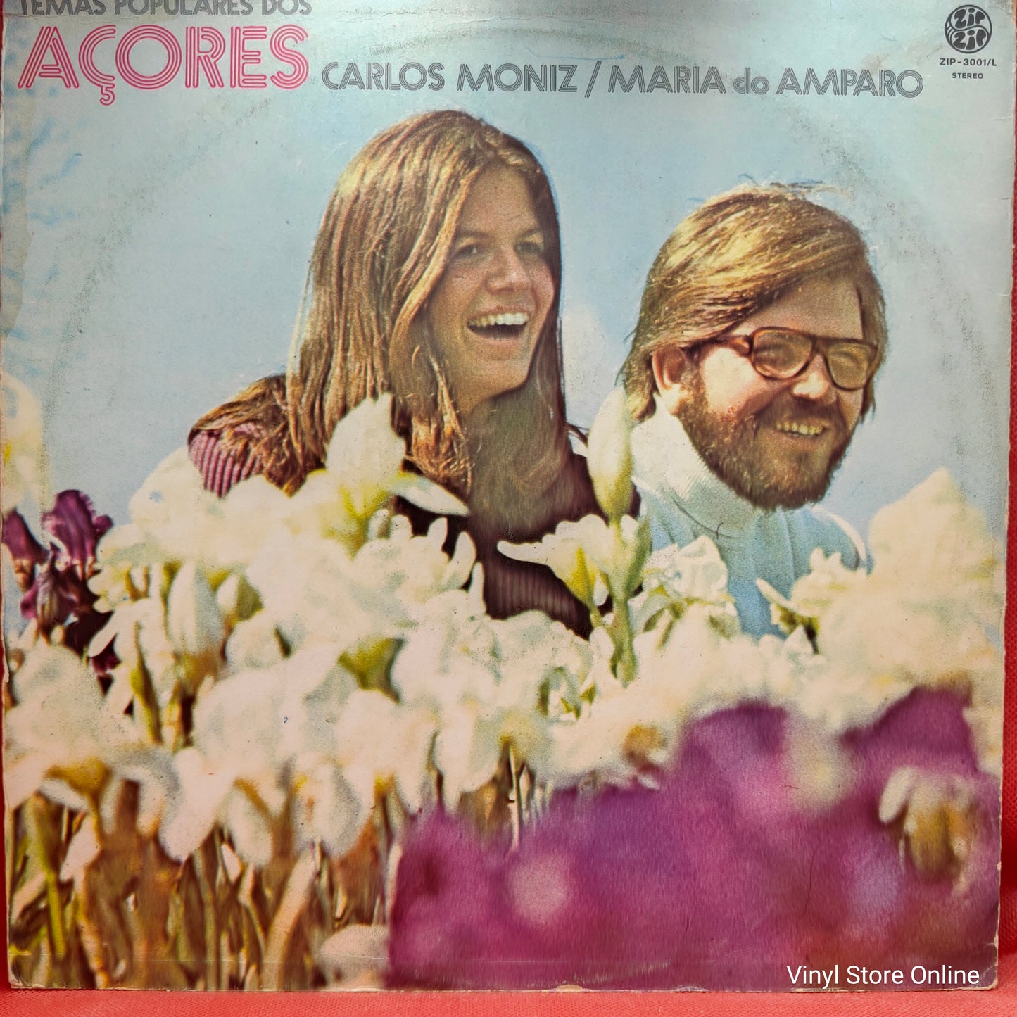 Carlos Moniz, Maria Do Amparo ‎– Temas Populares Dos Açores